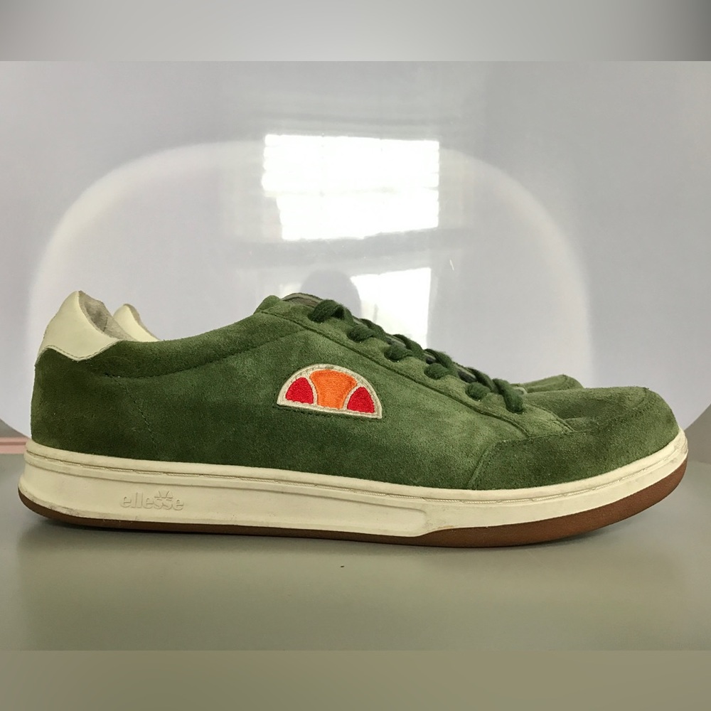 Ellesse Midas Green Suede Sneakers, size 14